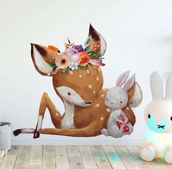 Bambi Conejo acuarela