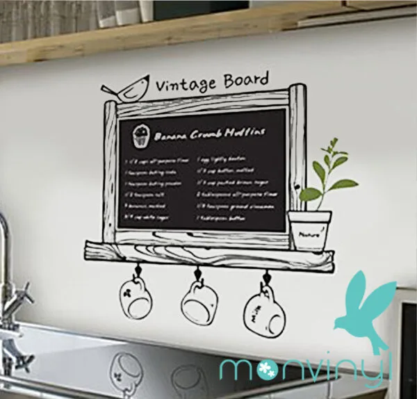 Pizarra Vintage kitchen