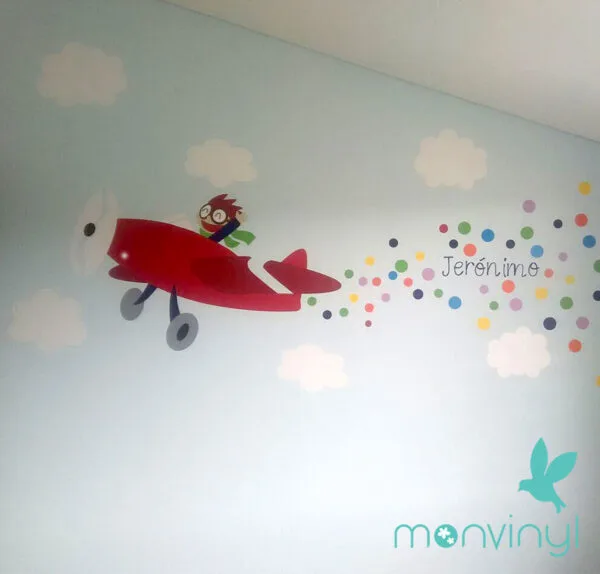 Avión Confeti