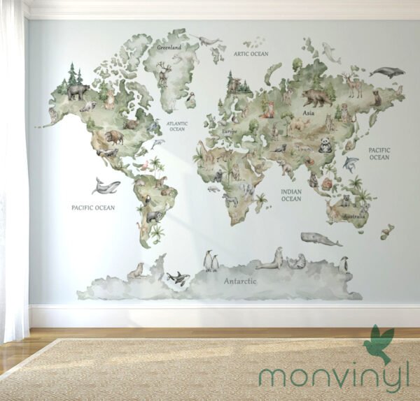 Mapa Animales Selva